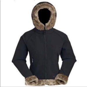 Marmot weatherproof Ski 
Jacket with fur accents size Small S